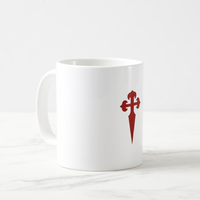 Taza De Café Clásico Mug Saint James Way (Anverso izquierdo)