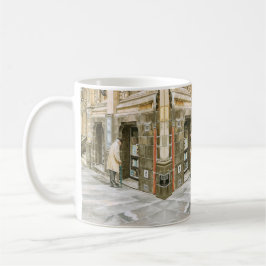 Taza De Café Clásico Mug - 'Viejos libros'