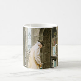 Taza De Café Clásico Mug - 'Viejos libros'