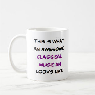Taza De Café clásico musical, impresionante