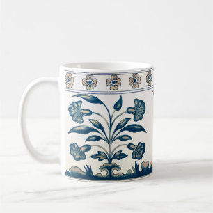 Taza De Café Clásico Ornamento floral Imprimir café Mug