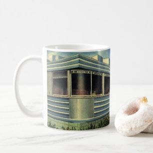 Taza De Café Clásico Restaurante Retro Años 50 Pelican Diner