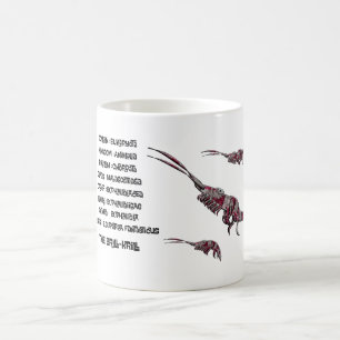 Taza De Café Clasificación científica para el krill de rémol 