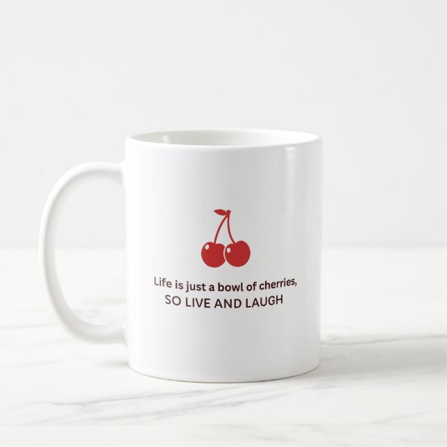 Taza De Café Classic Cherry Mug (Izquierda)