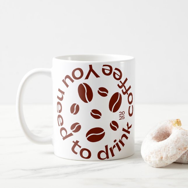 Taza De Café classic coofe mug (Con donut)