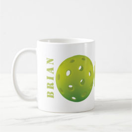 Taza De Café Classic Lime green 002 con nombre