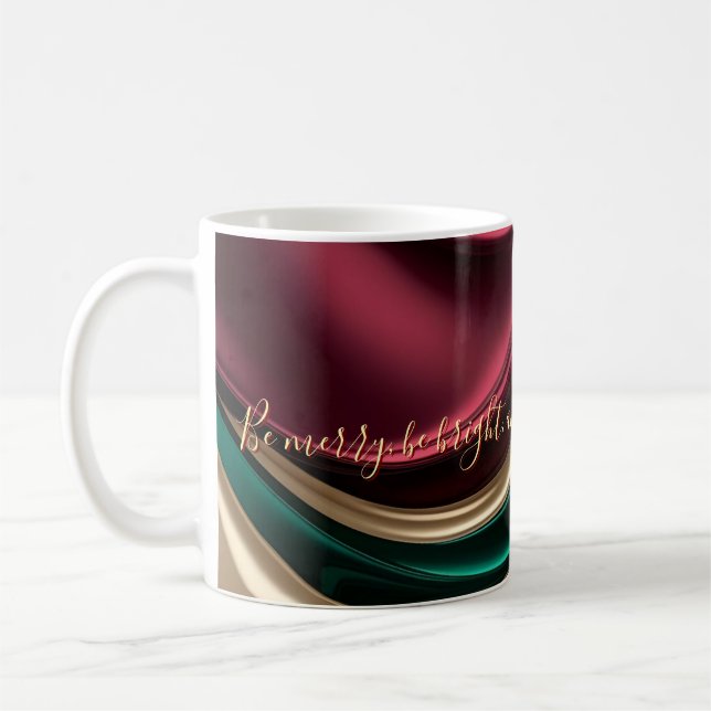 Taza De Café Classic mug in stylish abstract graphic (Izquierda)