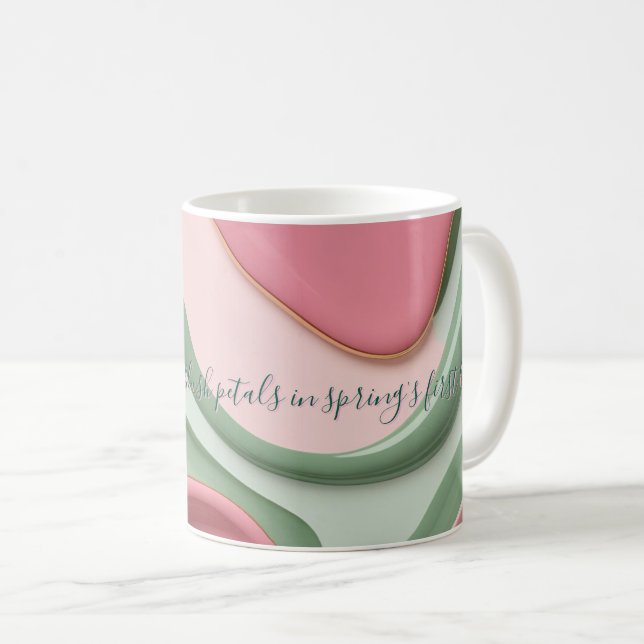 Taza De Café Classic mug in stylish abstract graphic (Anverso derecho)