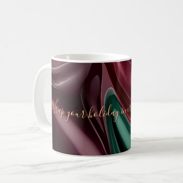 Taza De Café Classic mug in stylish abstract graphic (Anverso izquierdo)