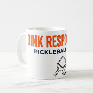 Taza De Café Classic Pickleball Mug - Dink Responsibly Club