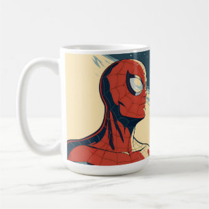 Taza De Café Classic Spider-Man with Dynamic Cosmic Background