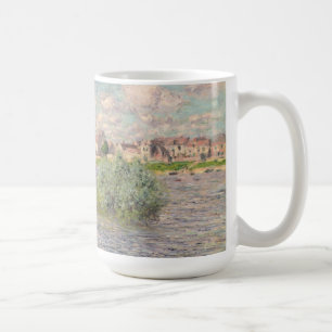 Taza De Café Claude Monet el el Sena en Lavacourt