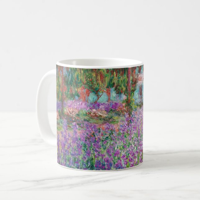 Taza De Café Claude Monet - El jardín del artista en Giverny (Anverso izquierdo)