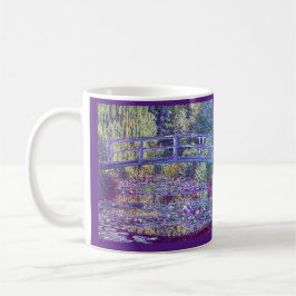 Taza De Café Claude Monet, el puente japonés, cita