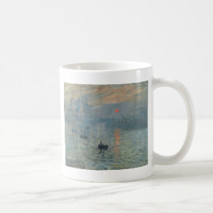 Taza De Café Claude Monet, impresión, soleil levant