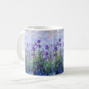 Taza De Café Claude Monet - Lilac Irises / Iris Mauves