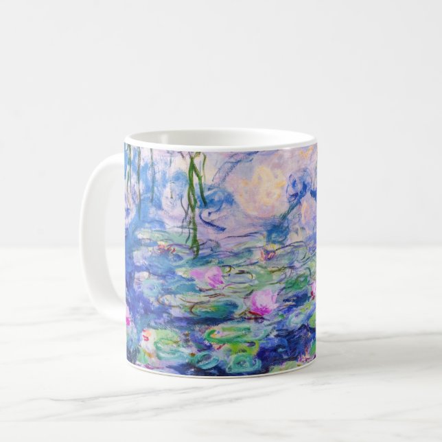 Taza De Café Claude Monet - Lilies de agua / Nympheas 1919 (Anverso izquierdo)