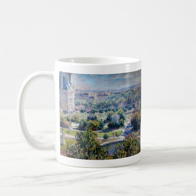 Taza De Café Claude Monet - Los Jardines de las Tullerías (Izquierda)
