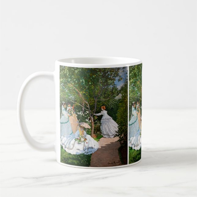 Taza De Café Claude Monet - Mujeres en el jardín (Izquierda)