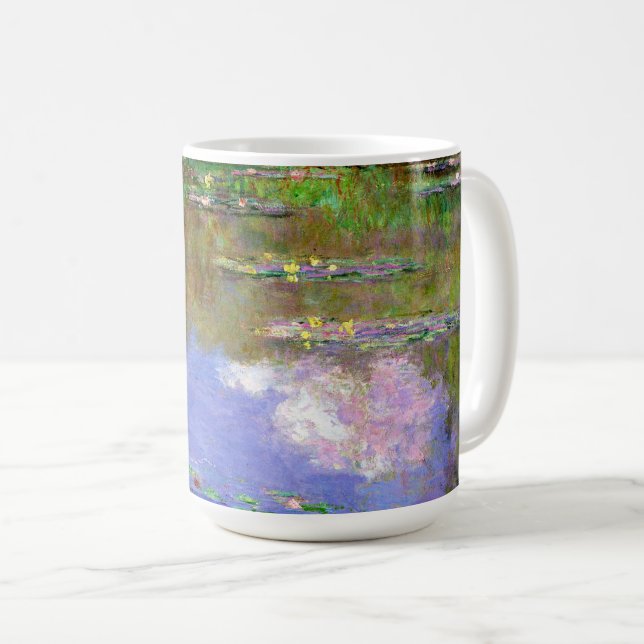 Taza De Café Claude Monet - Nenúfares, Las Nubes, (Anverso derecho)