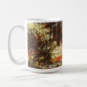 Taza De Café Claude Monet - Nieves del agua y fútbol japonés