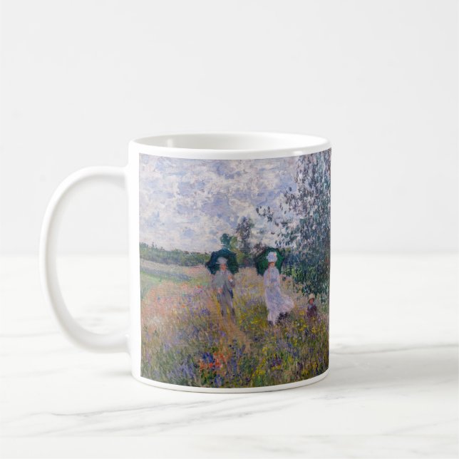 Taza De Café Claude Monet - Paseo cerca de Argentina (Izquierda)
