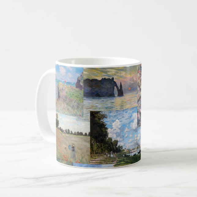 Taza De Café Claude Monet - Patchwork (Anverso izquierdo)
