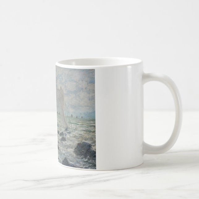 Taza De Café Claude Monet - Redes de pesca en Pourville (Derecha)