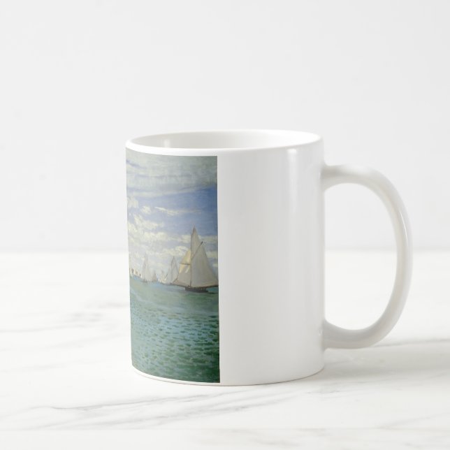 Taza De Café Claude Monet - Regatta en Sainte-Adresse (Derecha)