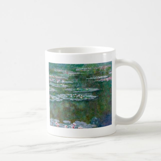 Taza De Café Claude Monet // Water Lilies (Derecha)