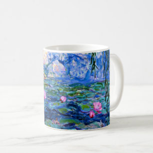 Taza De Café Claude Monet - Water Lilies, 1919, famoso cuadro
