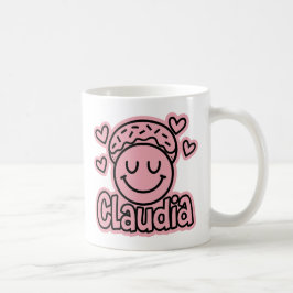Taza De Café Claudia Doodle Emoji 1