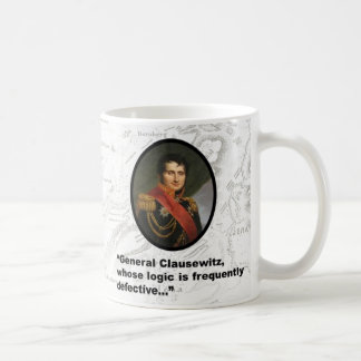 Taza De Café Clausewitz y Jomini se odiaron…