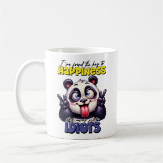 Taza De Café Clave de la felicidad Panda Mug