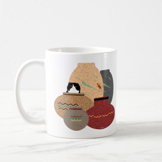 Taza De Café Clay Pots Mug (Izquierda)