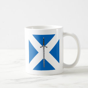 Taza De Café Claymore y Saltire