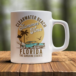 Taza De Café ClearWater Beach Florida Summer Time