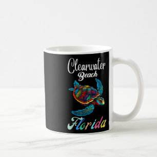 Taza De Café Clearwater Beach Florida Tie Dye Sea Turre Family