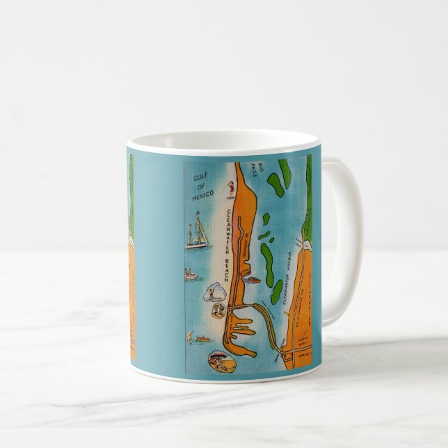 Taza De Café Clearwater Beach Mug (Anverso derecho)
