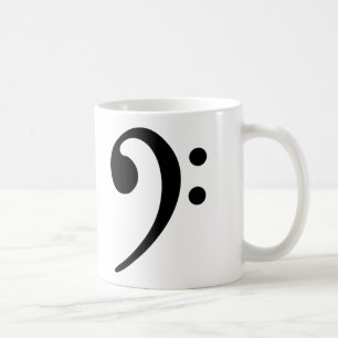 Taza De Café Clef bajo