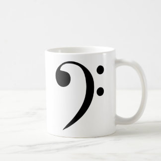 Taza De Café Clef bajo