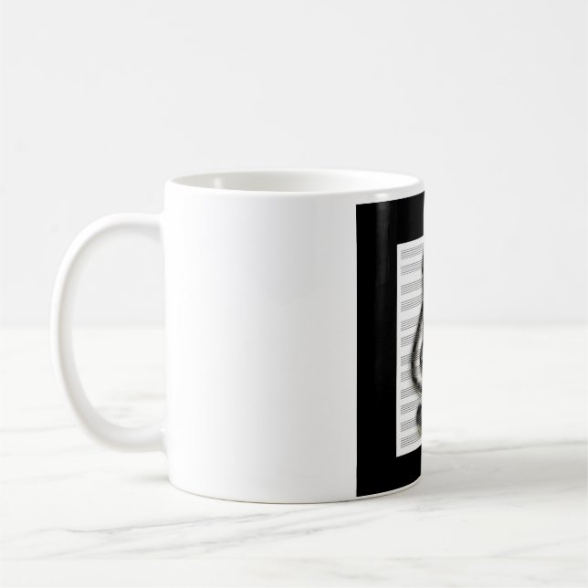 Taza De Café CLef de música (Izquierda)