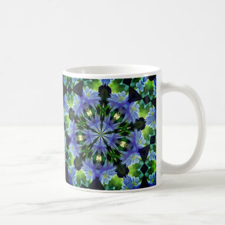 Taza De Café Clematis Kaleidoscope Flower Art