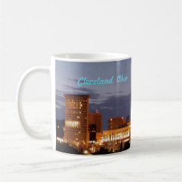 Taza De Café Cleveland Blues Skyline Mug
