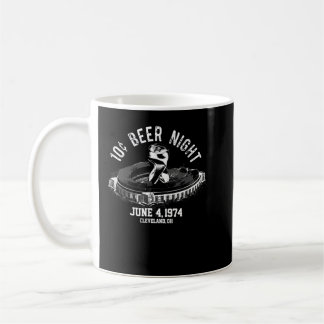 Taza De Café Cleveland Nocturno De Cerveza De Diez Centavos CLE