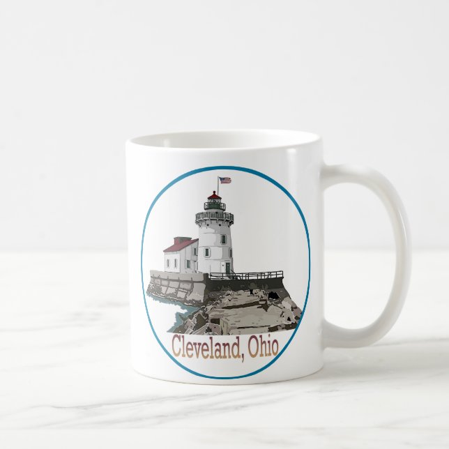 Taza De Café Cleveland Ohio (Derecha)