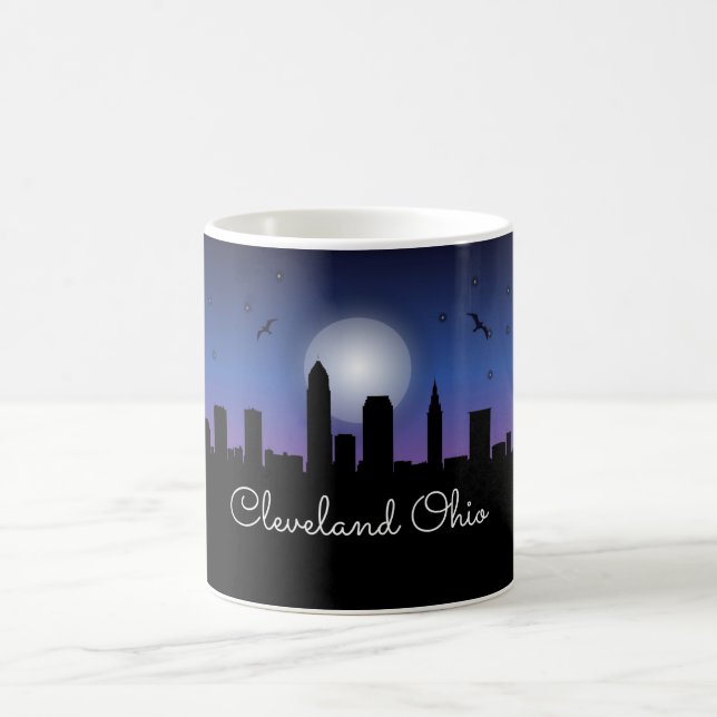 Taza De Café Cleveland, Ohio Souvenir Mug (Centro)