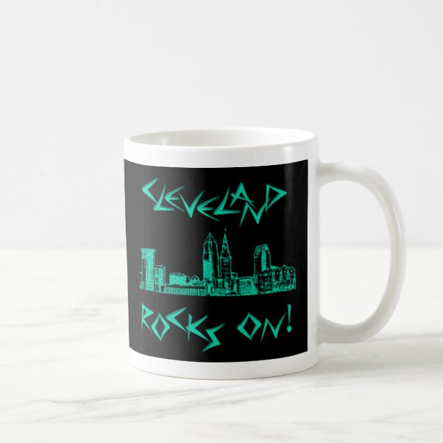 Taza De Café ¡Cleveland Rocks! (Derecha)
