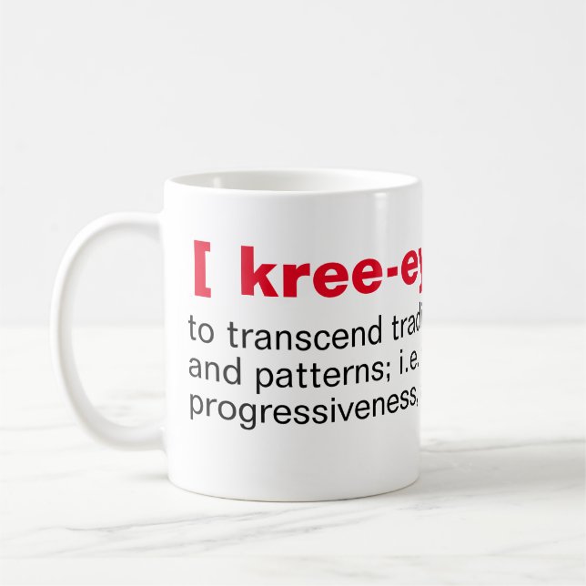 Taza De Café Clever Coffee Mug (Izquierda)