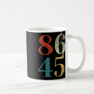 Taza De Café Clic Estilo Vintage 86 45 Anti Trump Impugnación